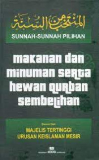 Image of Makanan dan minuman serta hewan qurban sembelihan