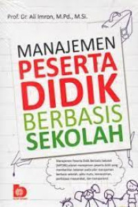 Image of Manajemen Peserta didik Berbasis Sekolah