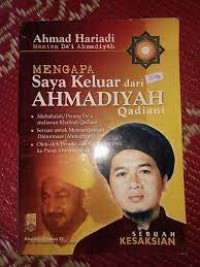 Image of Mengapa Saya Keluar dari Ahmadiyah Qadiani