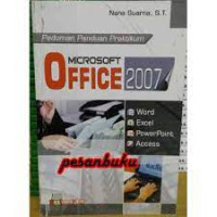 Image of Microsoft Office 2007