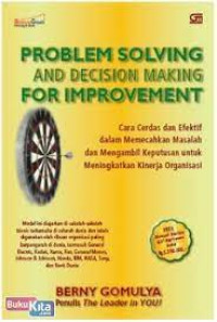 Image of Problem Solving and decision making for improvement