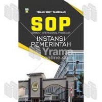 Image of SOP Standar Operasional Prosedur Instansi pemerintahan